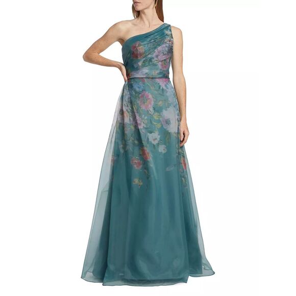 Rene Ruiz Collection Dresses & Skirts - Rene Ruiz Collection Floral One-Shoulder Organza Gown Size 10 $1795